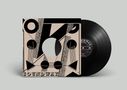 Der Text "SOUNDWAY" steht auf einer Schallplattenhülle mit einem geometrischen schwarz-weißen Design., Single 12"