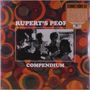 "Rupert’s People Compendium" steht in weißer Schrift über einem bunten, kreisförmigen Muster mit einem Schwarz-Weiß-Foto., LP