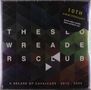 "THESLOWREADERSCLUB", "A DECADE OF CAVALCADE 2015 - 2025", "10TH ANNIVERSARY" auf geometrischem, dunklem Hintergrund., LP