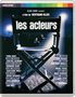 Text: "ALAIN SARDE presents a film by BERTRAND BLIER - les acteurs." Darunter ein Regiestuhl in Spotlight und Schauspielernamen., Blu-ray Disc