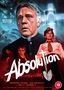 „Absolution“ steht groß geschrieben. Zeigt Richard Burton als Priester, andere Figuren, düstere Korridor-Szene. Altersfreigabe 18., Blu-ray Disc