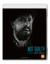 "NOT GUILTY, A Film by HENRI DECOIN" steht unter einem Schwarz-Weiß-Bild eines bärtigen Mannes mit ernstem Gesicht., Blu-ray Disc