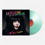 "Highway to Heaven" und "Nina Hagen" in bunten Buchstaben. Frau mit Hut auf dem Cover, Schallplatte in türkis., LP