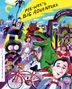 "Pee-wee's Big Adventure", "Directed by Tim Burton". Bunte Illustration mit Figuren, Dinosaurier, Fahrrad und lebhaften Szenen., 1 Ultra HD Blu-ray und 1 Blu-ray Disc