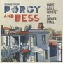 „SONGS FROM PORGY AND BESS“. Gemälde von Häusern mit Veranda, Bäume im Hintergrund, blaue und rote Dachdetails., CD