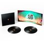 „No Man's Sky Journeys.“ Zwei Schallplatten mit Cover und farbenfrohem Weltraum-Design, „Laced“ unten., 2 LPs
