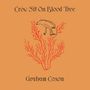 Text: "Crow Sit On Blood Tree", "Graham Coxon". Illustration: Eine Krähe auf einem roten, baumartigen Gebilde vor orangefarbenem Hintergrund.