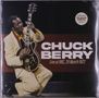 CHUCK BERRY, Live at BBC, 29 March 1972. Ein Mann in gelbem Anzug spielt eine Gitarre., 2 LPs