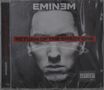 „RETURN OF THE SHADY ONE“ in roter Schrift. Schwarz-weißes Porträt eines ernst blickenden Mannes darunter., CD