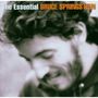 „The Essential Bruce Springsteen“, unscharfes Porträt eines lächelnden Mannes mit Bart und lockigem Haar., 2 CDs