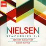 Carl Nielsen: Symphonien Nr.1-4, CD,CD