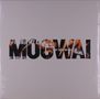 Logo mit dem Text "MOGWAI" in großen Buchstaben, Hintergrund grau., Single 12"