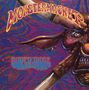 „MONSTER MAGNET“ oben, „SUPERJUDGE“ unten. Psychedelische Farben, Gesicht und Hörner eines bizarren Wesens., 2 CDs