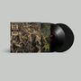 „Murder of the Universe“ steht auf einem Cover mit düsterer, chaotischer Illustration und zwei schwarzen Vinyl-Schallplatten., 2 LPs