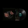 Label auf der Schallplatte: "FURRIERS". Illustration einer verschwommenen, abstrakten Tierfigur im Hintergrund.
