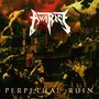 "Avarice" oben, "Perpetual Ruin" unten. Dramatische Szene in antikem Stil mit kämpfenden und verzweifelten Figuren., LP