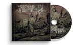 Texte: "MORS PRINCIPIUM EST" "...and Death said live". Illustration: Skelett mit Kapuze in düsterer Landschaft., CD
