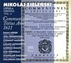 Mikolaj Zielinski: Opera Omnia Vol.4, CD, CD