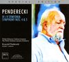Krzysztof Penderecki: Symphonien Nr.4 "Adagio" & Nr.5 "Korean", CD