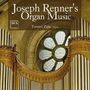 "Joseph Renner's Organ Music" und "Tomasz Zając, organ". Historische Orgelpfeifen vor einem Rundfenster., CD