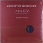 Text: KRZYSZTOF MEISINGER, MACV, WARSAW CHAMBER OPERA, SPANISH NIGHT. Roter Hintergrund mit kreisförmigem Design., LP