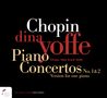 Frederic Chopin: Klavierkonzerte Nr.1 & 2 (Versionen für Klavier solo), CD