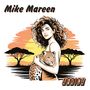 „Mike Mareen“ oben, „Africa“ unten. Eine Frau mit lockigem Haar hält einen Geparden, im Hintergrund Sonnenuntergang und Bäume., Single 12"