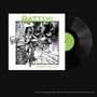 Der Text lautet "RATTUS" oben und "USKONTO ON VAARA" unten. Es ist ein schwarz-weißes, detailreiches Cover., LP