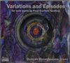 Paul Corfield Godfrey: Variations and Episodes für Klavier, CD, CD