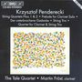 Krzysztof Penderecki (1933-2020): Streichquartette Nr.1 & 2, CD