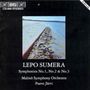 Lepo Sumera (1950-2000): Symphonien Nr.1-3, CD