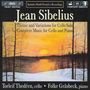 Jean Sibelius (1865-1957): Sämtliche Werke f.Cello & Klavier, CD, CD
