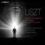Text: "Liszt, Dante Symphony, Liszt – Adams, The Black Gondola, Orchestre Philharmonique Royal de Liège, Gergely Madaras."  
Ein Mensch steht im Licht eines Tunnels., Super Audio CD