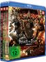 Attack on Titan - Anime Movie Trilogie (Blu-ray), 3 Blu-ray Discs