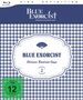 Text: "BLUE EXORCIST, Shimane Illuminati Saga, 2, FSK ab 12 freigegeben". Ein elegantes Blu-ray-Cover mit Muster.
