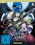 "Skeleton Knight in Another World. FSK ab 16 freigegeben. GesamtAusgabe" - Anime-Cover mit Kriegern und einem großen Skelett., 2 Blu-ray Discs