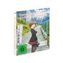 "Rascal Does Not Dream of a Sister Venturing Out", Illustration: Mädchen auf Weg vor Schule, FSK 12 Logo., Blu-ray Disc