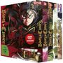 "Black Clover", DVD-Version, Staffel 2, FSK 12. Illustration eines entschlossenen Charakters mit rotem Umhang und Schwert.