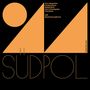 Text: Urs Leimgruber, Christy Doran, Bobby Burri, Gerry Hemingway, Tony Buck, OM, ElectroAcoustiCore, SÜDPOL, Intakt Records.

Design: Kreise und Dreiecke in Orange auf schwarzem Hintergrund., CD