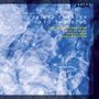 "Clarissa Forster Into the Blue. Shuteen Erdenebaatar, Max Heimler, Moritz Graf, Florian Fischer. Hintergrund: blau-weiß.", LP