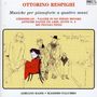 Ottorino Respighi (1879-1936): Werke für Klavier 4-händig, CD, CD