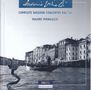 Antonio Vivaldi: Complete Bassoon Concertos Vol. III, Mauro Monguzzi. Schwarz-Weiß-Foto von Gebäuden und Gondeln am Wasser.