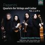 Niccolo Paganini (1782-1840): Gitarrenquartette Nr.7,4,15, CD