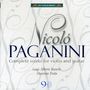 Niccolo Paganini: Werke für Violine & Gitarre, CD,CD,CD,CD,CD,CD,CD,CD,CD