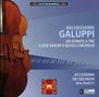 Baldassare Galuppi (1706-1785): Sonaten für 2 Violinen & Bc Nr.1-6, CD