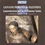 Giovanni Pierluigi da Palestrina: Lamentazioni per la Settimana Santa, CD