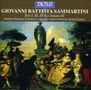 Giovanni Battista Sammartini (1701-1775): Trios Nr.1,3,4,5, CD