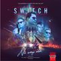 "The Switch", "No way out", Zitat Filmzeitschrift. Illustration mit Männern, Helikopter und Sportwagen in Neonfarben. VHS-Logo., CD