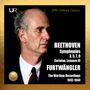 Text: "20th Century Classics," "BEETHOVEN Symphonies 3, 5, 7, 9," "FURTWÄNGLER The Wartime Recordings 1942-1944." Porträt eines Mannes., 3 CDs