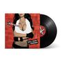 „zebrahead“, „CALL YOUR FRIENDS“. Eine Frau mit weißen und schwarzen Accessoires vor rotem Hintergrund. Vinyl-Schallplatte., LP